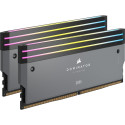 Corsair DDR5 - 32GB - 6000 - CL - 30 (2x 16 GB) dual kit, RAM (grey, CMP32GX5M2B6000Z30, Dominator T