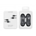 Kabelis Samsung USB - Type-C, 1,5, 2vnt., juodas
