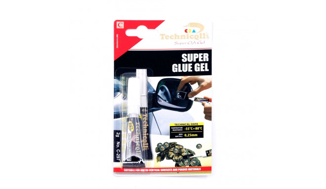Kiirliim geel, kasutatav vertikaalsetel pindadel Technicqll 2g