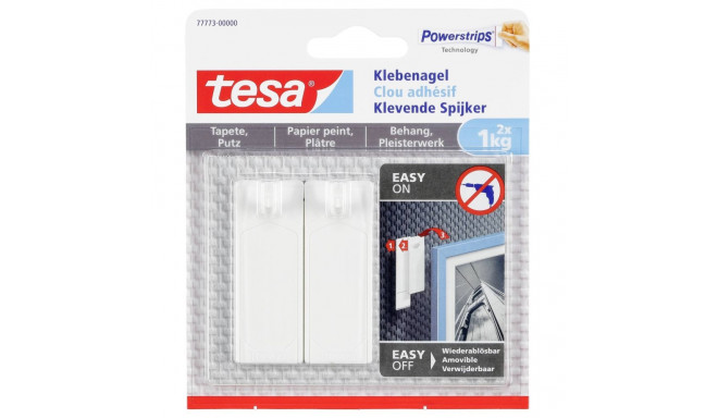 Tesa adhesive nail 1kg Wallpaper & Plaster 2pcs (77773)