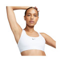 Nike Swoosh Light Support W sports bra DX6817-100 (M (168cm))