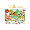 Fun puzzles 24 pcs
