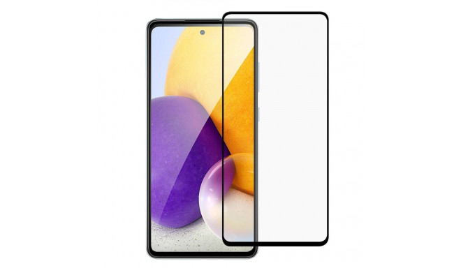 Fusion full glue 5D tempered glass with frame Samsung A556 Galaxy A55 5G black