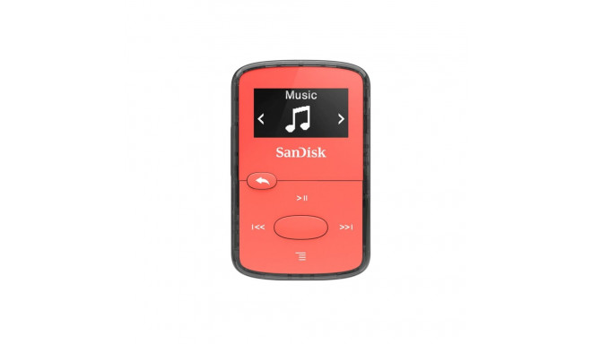 SanDisk Clip Jam MP3 player 8 GB Red