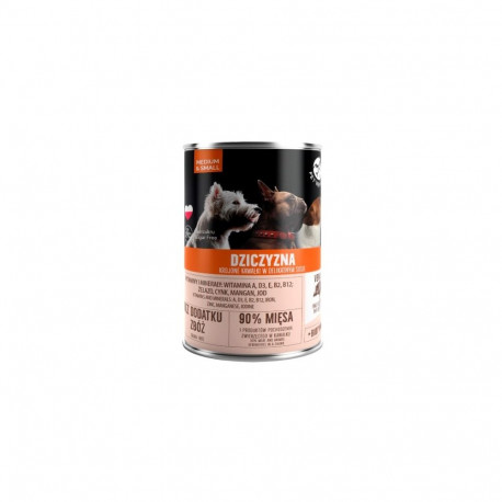 PET REPUBLIC Adult Medium & Small Game - wet dog food - 400g