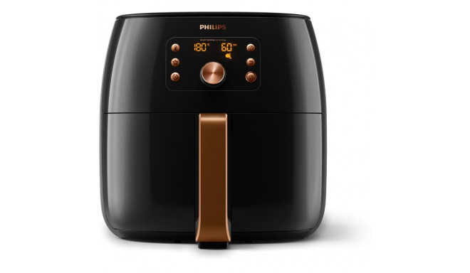 Philips HD9867/90 fryer Single 2200 W Hot air fryer Black, Copper