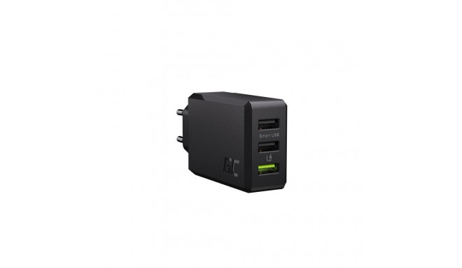 Green Cell CHARGC03 mobile device charger Black Indoor