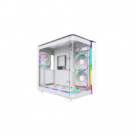 Montech KING 95 PRO Midi-Tower, Tempered Glass, ARGB - white