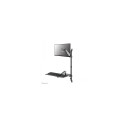 NEOMOUNTS WALL MOUNTED SIT-STAND WORKSTATION (SCREEN, KEYBOARD & MOUSE)