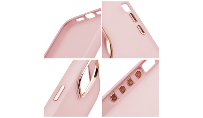 Case for Samsung A05s Frame powder pink