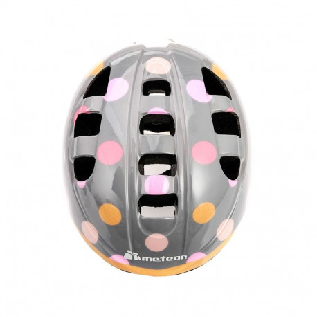 Meteor MA-2 dots Junior bicycle helmet 23954 (S)
