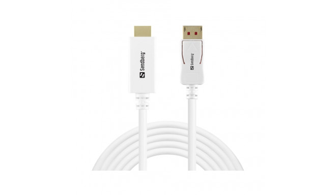 Sandberg 509-16 DisplayPort 1.4-HDMI 4K60Hz 2m