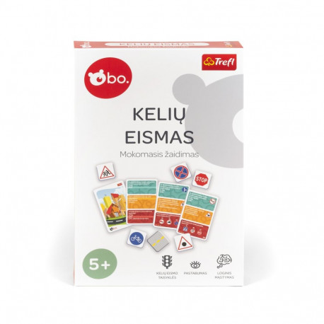 bo. Educational board game "Road traffic" (In Lithuanian lang.)