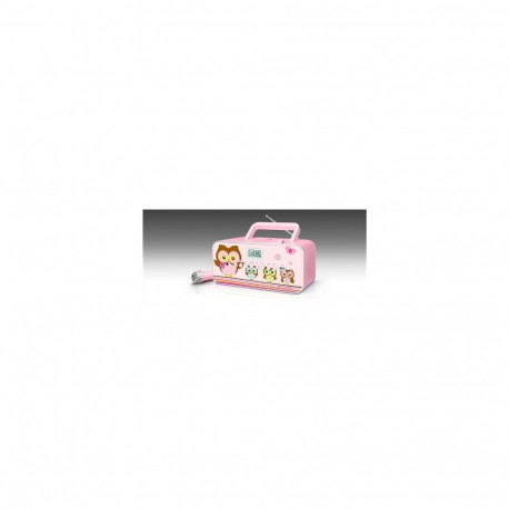 Muse M-29KP portable stereo system Digital 1 W FM, MW, PLL Multicolour MP3 playback