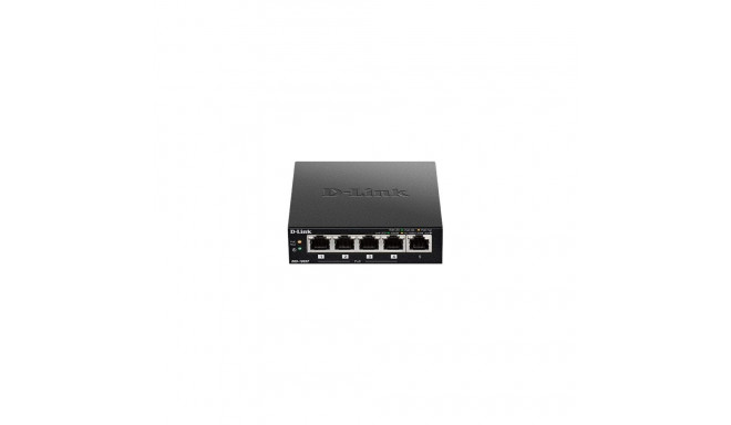 D-Link DGS-1005P/E võrgulüliti haldamata gigabit ethernet (10/100/1000) toitega üle etherneti (PoE) 