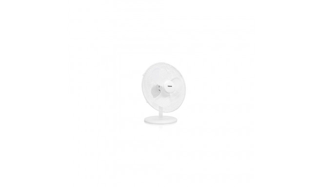 Tristar VE-5727 valge laualamp ventilaator 30 cm läbimõõduga 3 kiirust ostsillatsioon 40 W