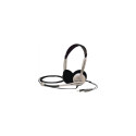 Koss | CS100 | Headphones | Wired | On-Ear | Microphone | Black/Gold