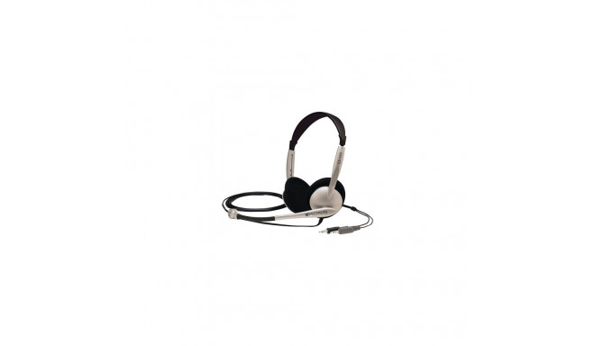 Koss | CS100 | Headphones | Wired | On-Ear | Microphone | Black/Gold