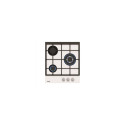 Simfer Hob H4.305.HGSBB Gas on glass, Number of burners/cooking zones 3, Rotary knobs, White