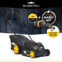 MoWox | 40V Comfort Series Cordless Lawnmower | EM 4340 PX-Li | Mowing Area 350 m² | 2500 mAh | Batt