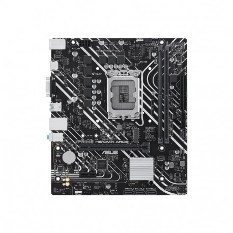 ASUS PRIME H610M-K ARGB | Asus | Processor family Intel H610 | Processor socket LGA1700 Socket | 2 D