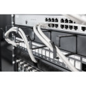 Digitus | Cable Management Panel | DN-97602 | Black | 5x cable management ring (HxD: 40x60 mm). The 