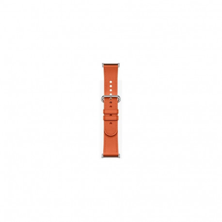 Xiaomi | Leather Quick Release Strap | Coral orange | Stainless steel/Calf leather | Fits wrists 135