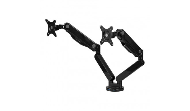Fellowes | Platinum Series Dual Horizontal Monitor Arm | 8042501 | Black