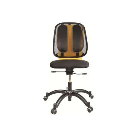 Fellowes | Office Suites mesh back support | Black | Depth 140 mm | Height 512 mm | Mesh textile | W