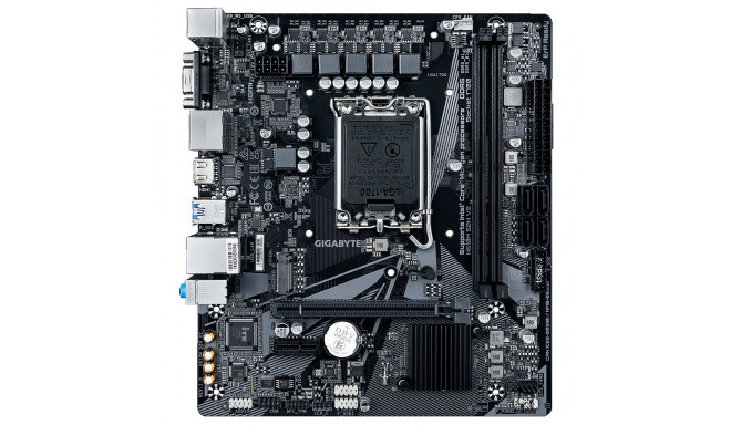 Gigabyte H610M S2H V2 1.0 emaplaat Intel protsessoriperele LGA1700 protsessoripesa DDR5 DIMM M.2, SA