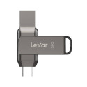 Lexar | 2-in-1 Flash Drive | JumpDrive Dual Drive D400 | 32 GB | USB 3.1 | Grey