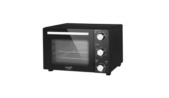 Adler Electric Oven | AD 6024 | 22 L | 1300 W | Black