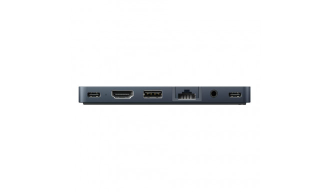 Hyper | HyperDrive Dual USB-C TB ühilduv 7-ühes-2 jaotur universaalse USB-C laiendusadapteriga MacBo
