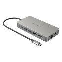 Hyper | HyperDrive Universal USB-C 10-in1 Dual HDMI Mobile Dock | Ethernet LAN (RJ-45) ports 1 | HDM