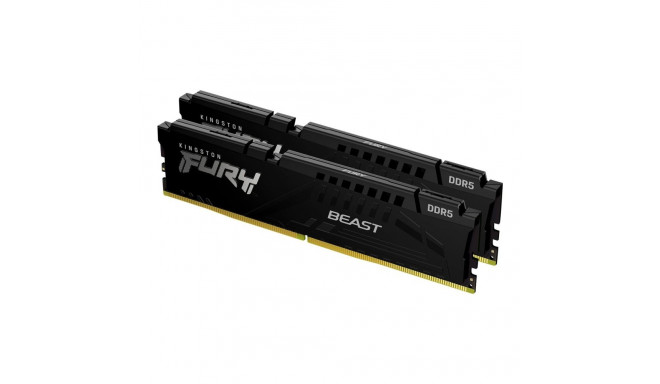 Kingston Fury Beast 16 GB DDR5 5600 MHz PC/server registreerimata ECC-ta