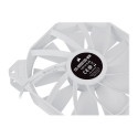 Corsair | 140mm White PWM Fan, Dual Fan Kit with Lighting Node CORE | iCUE SP140 RGB ELITE Performan