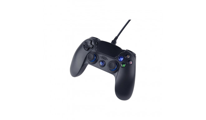 Gembird | Juhtmega vibreeriv mängupult | JPD-PS4U-01 | Must