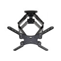 Gembird | Wall mount | WM-60ST-01 | Tilt, swivel, rotate | 32-60 " | Maximum weight (capacity) 36.4 