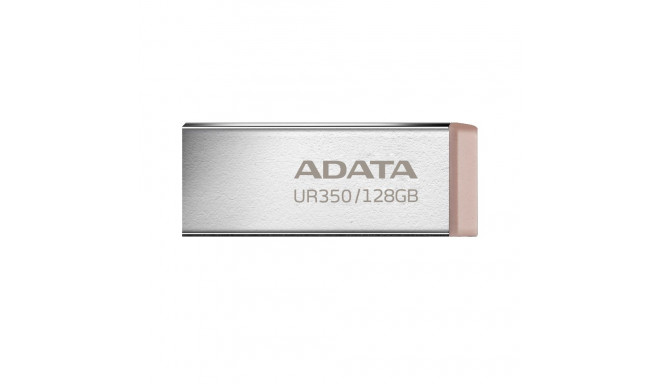 ADATA | USB Flash Drive | UR350 | 128 GB | USB 3.2 Gen1 | Brown