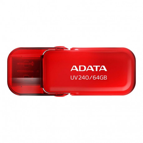 ADATA | USB Flash Drive | UV240 | 64 GB | USB 2.0 | Red