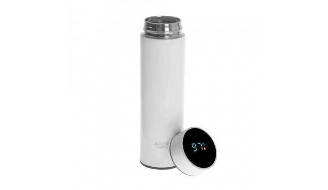 Adler AD 4506w valge termospudel roostevabast terasest/silikoonist
