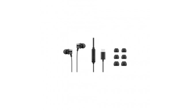 Lenovo | USB-C Wired In-Ear Headphones (with inline control) | 4XD1J77351 | Wired | Black