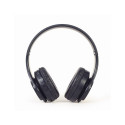 Gembird | BHP-LED-01 | Stereo Headset with LED Light Effects | Bluetooth | On-Ear | Wireless | Black