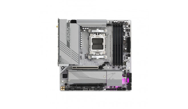 Gigabyte | B650M A ELITE AX ICE | Processor family AMD | Processor socket AM5 | DDR5 | Supported har