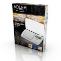 Adler | Precision scale | AD 3161 | Maximum weight (capacity) 0.5 kg | Accuracy 0.01 g | White