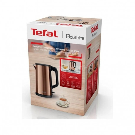 TEFAL KI583C10 elektriline 2000 W 1.5 L roostevaba teras 360° pöörlev alus kuld veekeetja