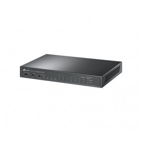 TP-LINK | 8-Port 10/100Mbps+3-Port Gigabit Desktop Switch with 8-Port PoE+ | TL-SL1311P | Unmanaged 