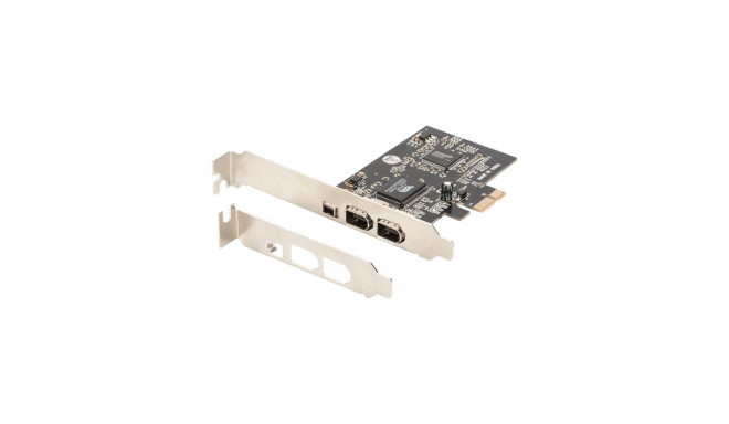 Digitus | IEEE 1394a liidesekaart, PCI express, 4 porti 1x väline 1394mini, 2x väline/1x sisemine 13