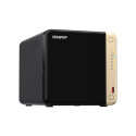 QNAP | 4-Bay desktop NAS | TS-464-8G | Intel Celeron | N5095 4-core | Processor frequency 2.9 GHz | 