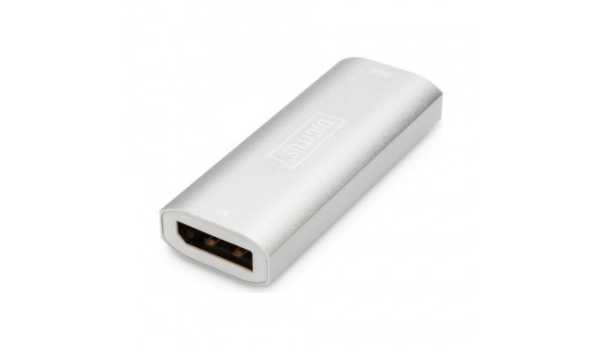 Digitus | 8K DP Repeater 30 m | DS-55524 | Silver